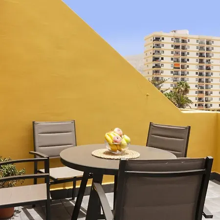 Lejlighed Homeforguest Atico Cecilia Con Vistas Al Mar En Cristianos Los Cristianos (Tenerife)